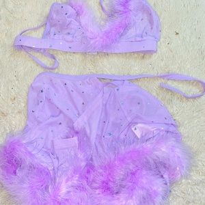 Lucky star mesh rave outfit iheartraves S